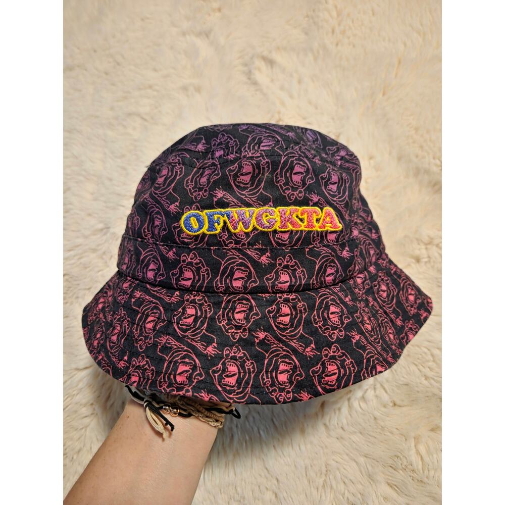 Odd Future OFWGKTA Limited Edition Santa Cruz Collab Screaming Donut Bucket Hat
